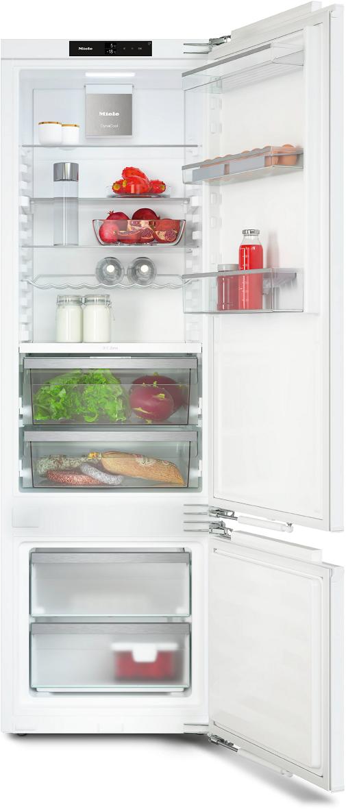 MIELE 12445040 Kühl-/Gefrierkombi EB B ws 201/54l