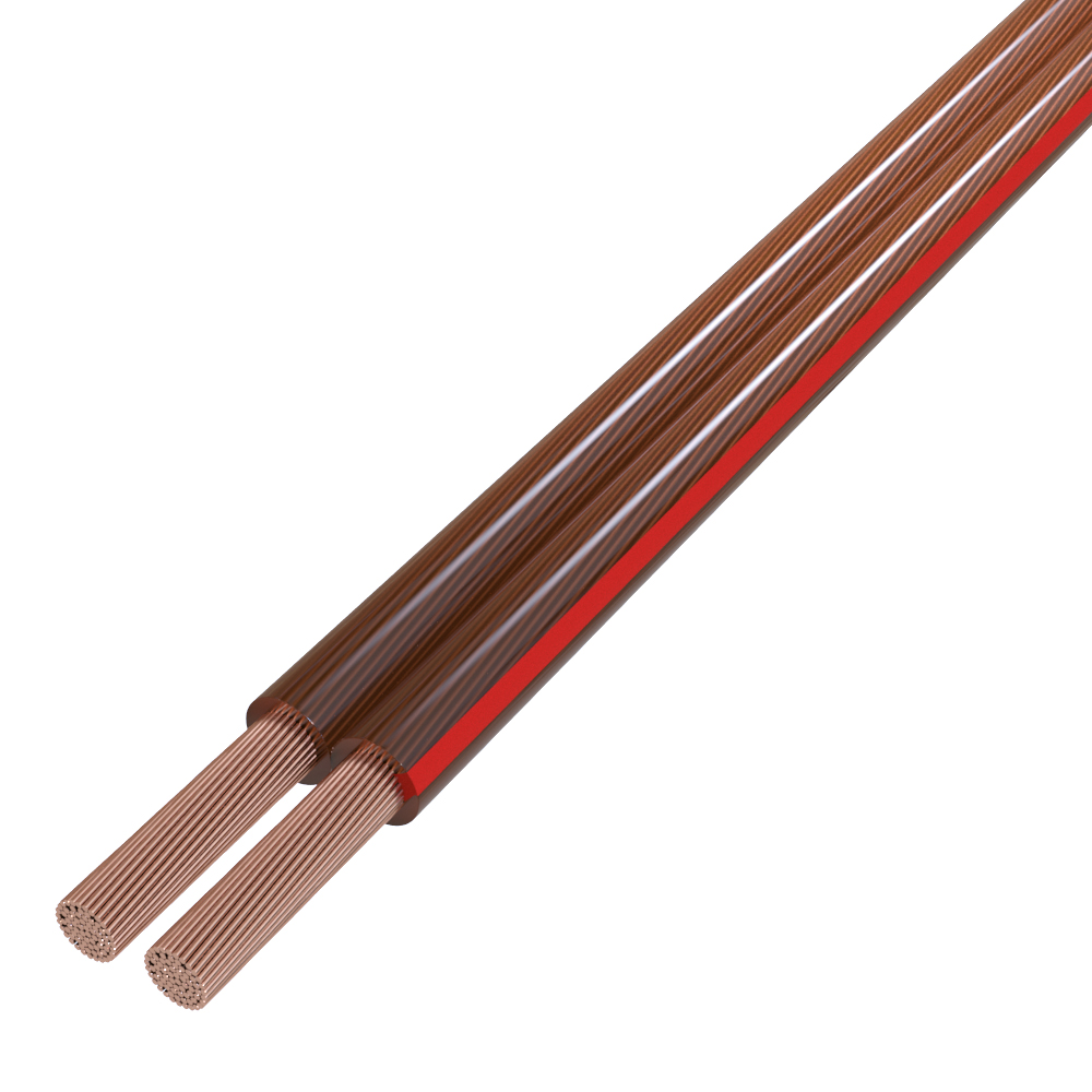 LAUTSPRECHERKABEL. 2X2,5 100m Ring TRANSPARENT LS 225 YFAZ 2x2,5/02