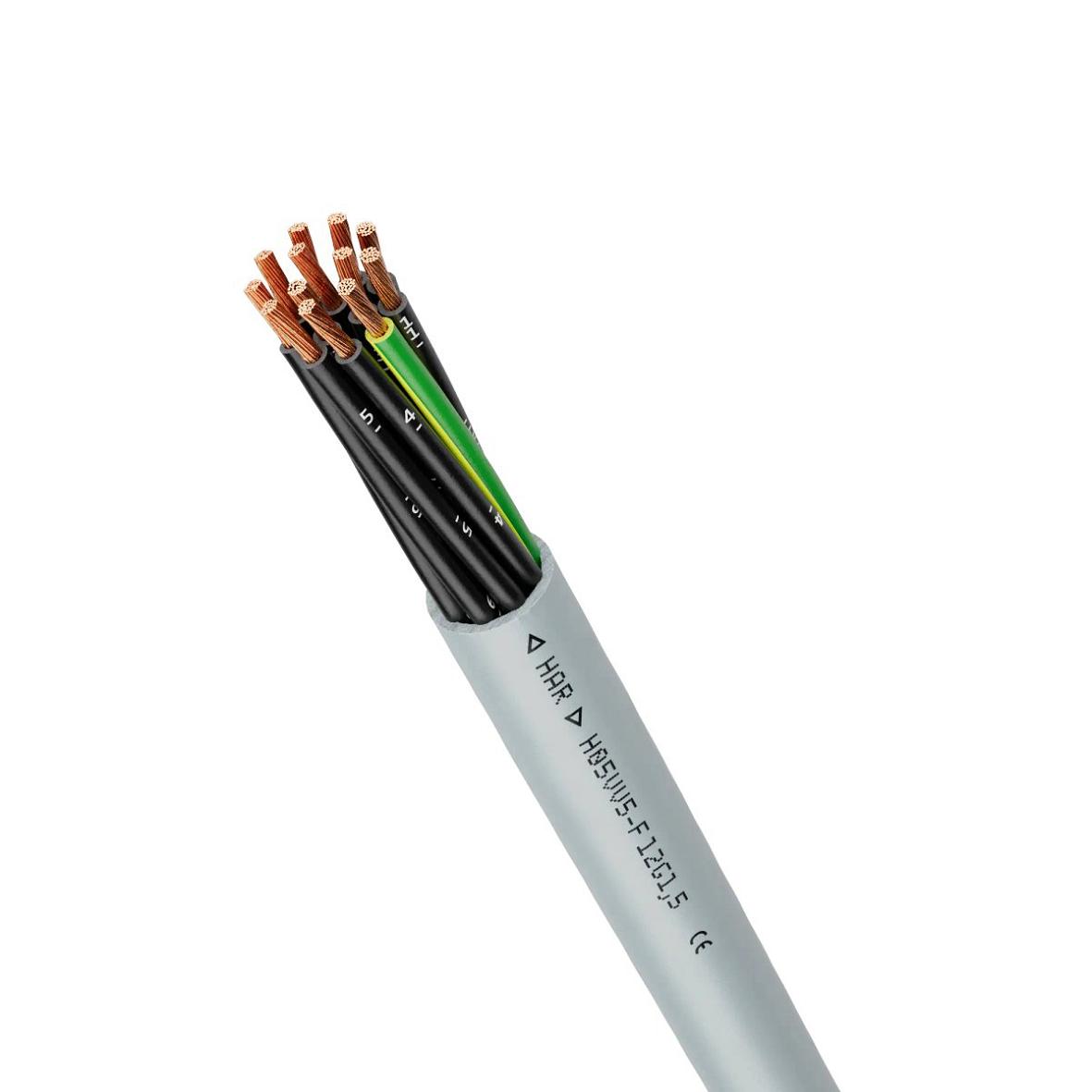 LAPP H05VV5-F 7G0,75 PVC-Steuerleitung Eca ÖLFLEX 7G0,75 gr