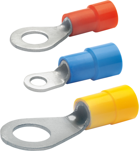 KLAUKE 6306 Ringkabelschuh M6 1,5-2,5qmm DIN bl