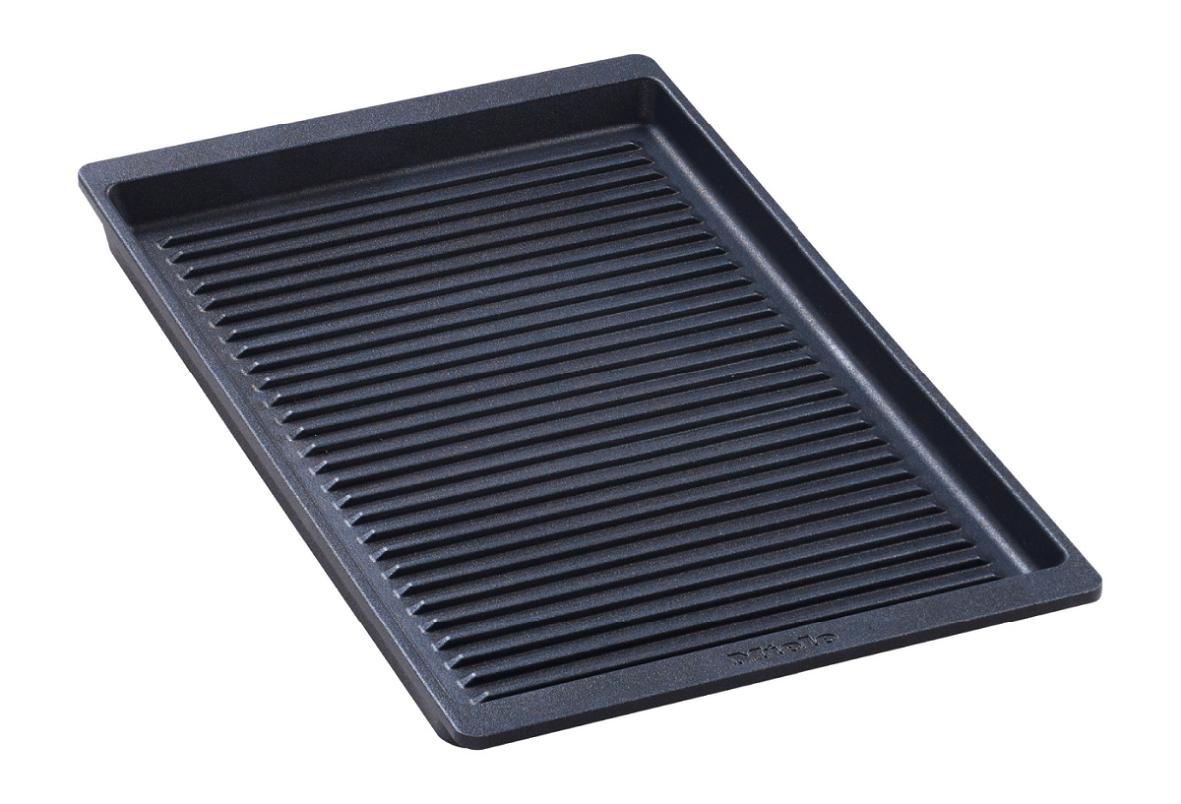 MIELE 10009310 Grillplatte sw Zubehör Gourmet-Grillplatte