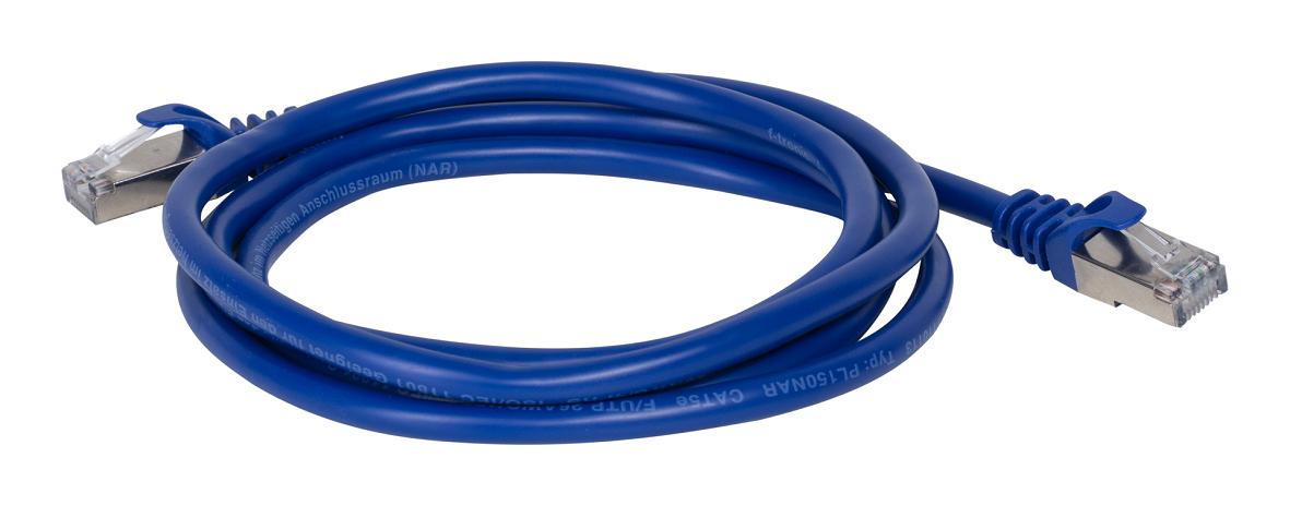 F-TRONIC PL150 Patchkabel Cat5E 1,5m bl RJ45