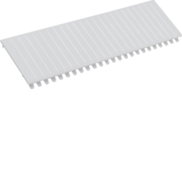 HAGER S35S Abdeckstreifen Kst 219x54mm ws RAL9010