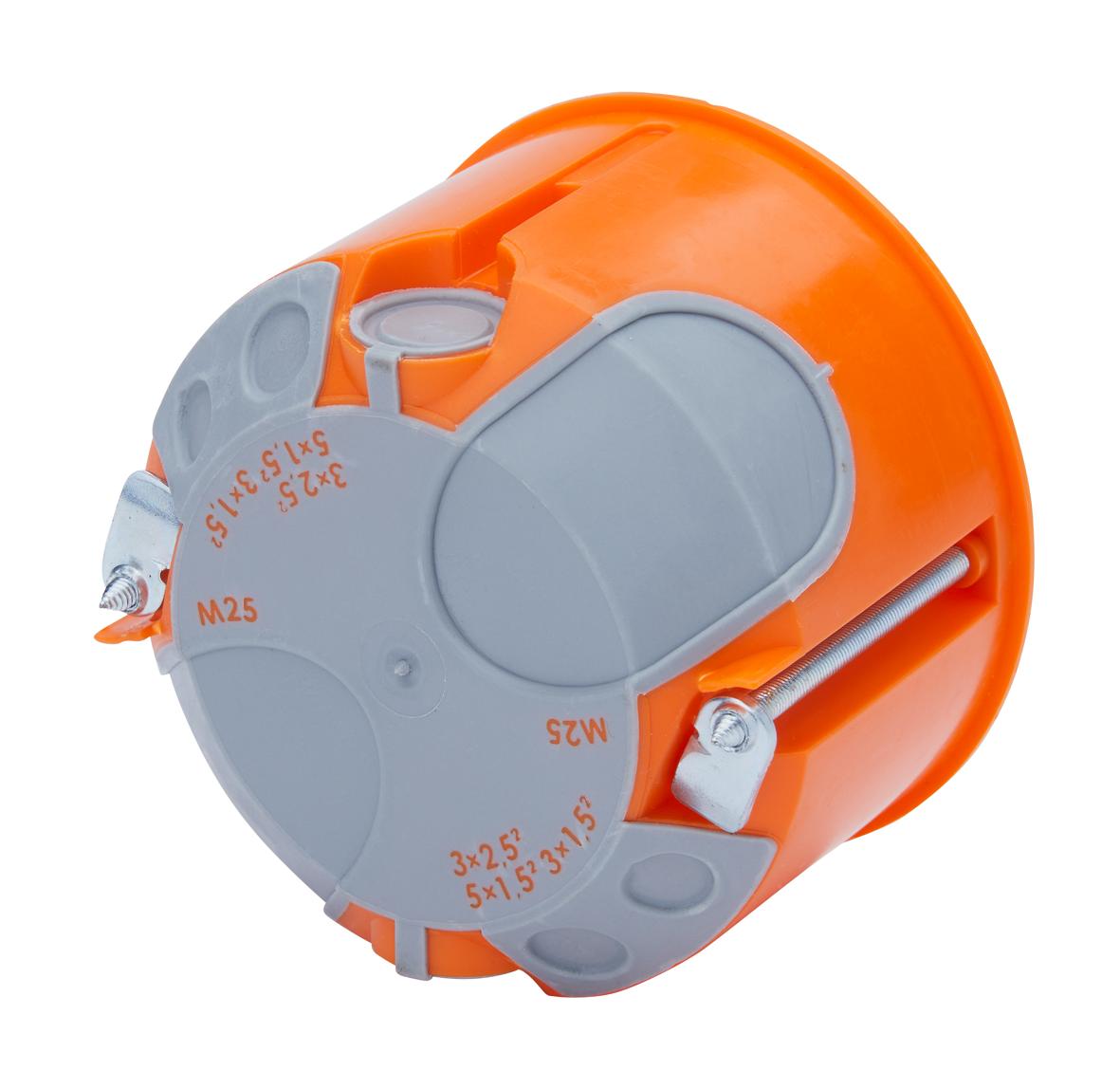 F-TRONIC E2700 Hohlwanddose luftd Ø68x47mm Kst rnd IP30