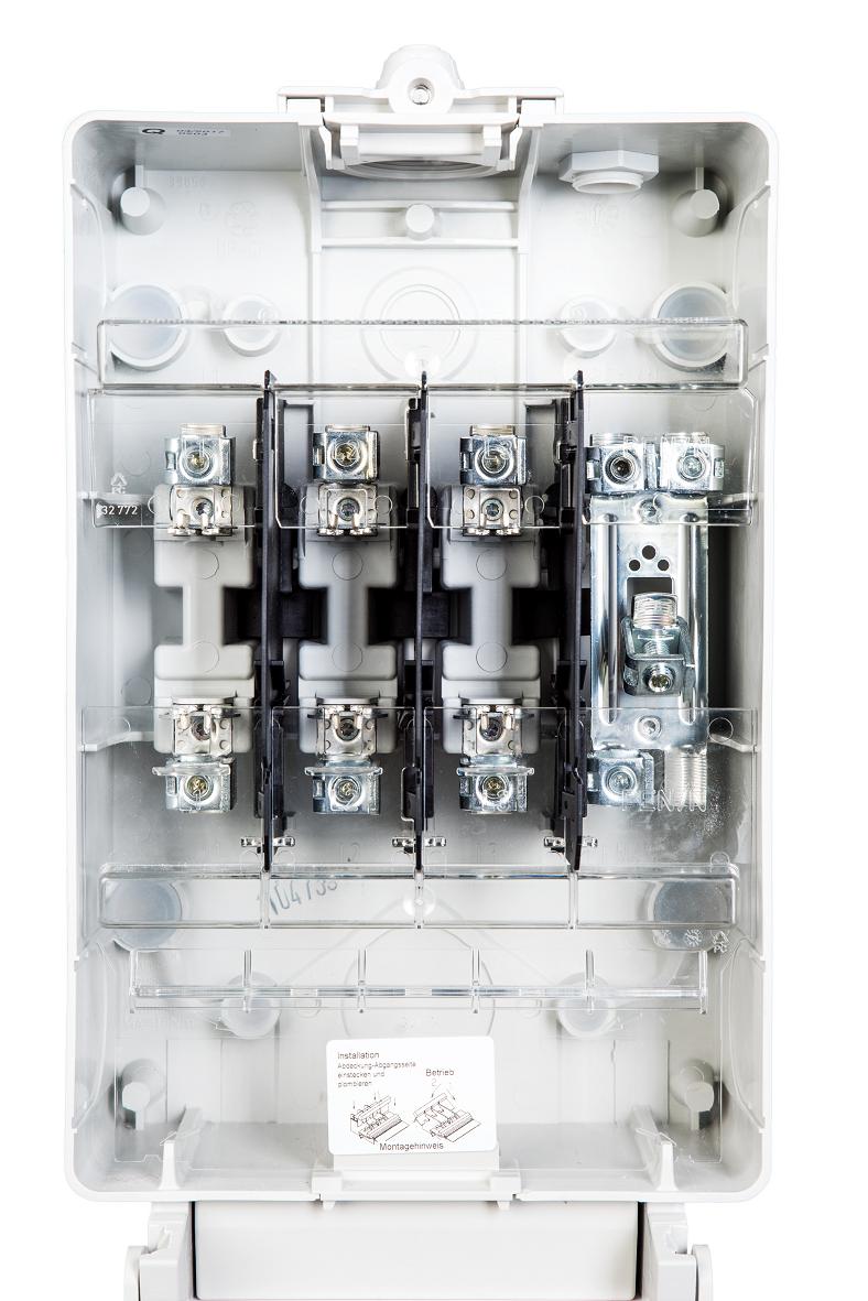 F-TRONIC ZSAHAK Sicherungsgehäuse NH00 Kst