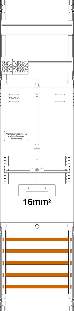 F-TRONIC Z1B-16 Komplettfeld 1Z 3PBf m.Verdr 16qmm