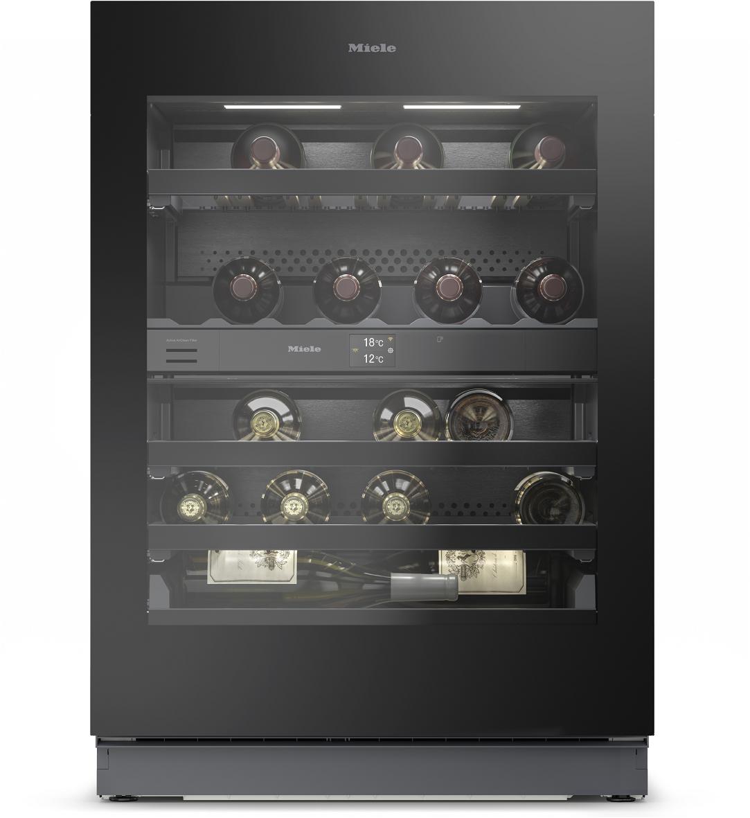 MIELE 12519660 Weinklimaschrank 104l UB obs-sw sw/