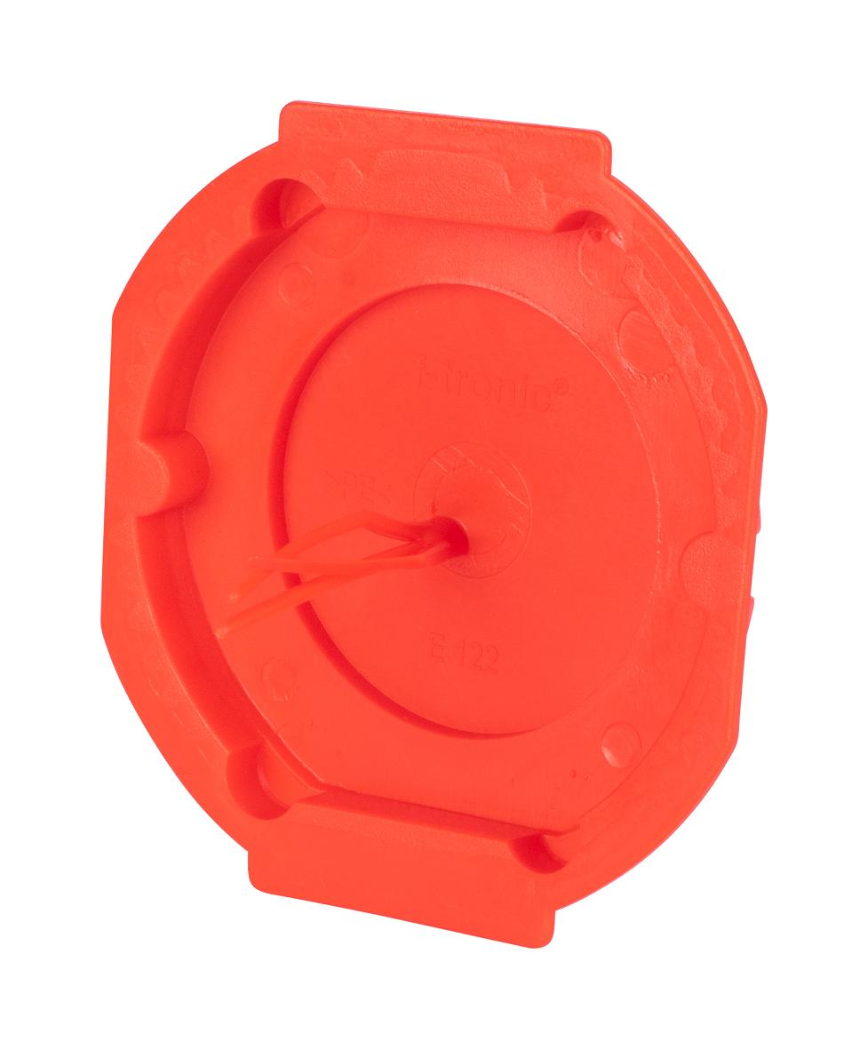F-TRONIC E122 Signaldeckel Kst hfr Ø70xmm Steckdeckel