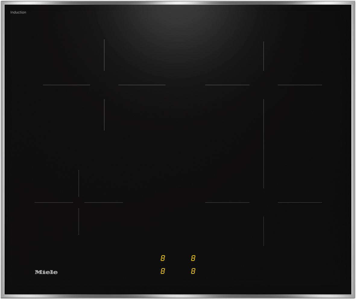 MIELE 12337600 Induktionsfeld 626x526mm Induktionskochfeld 60cm herdgebunden