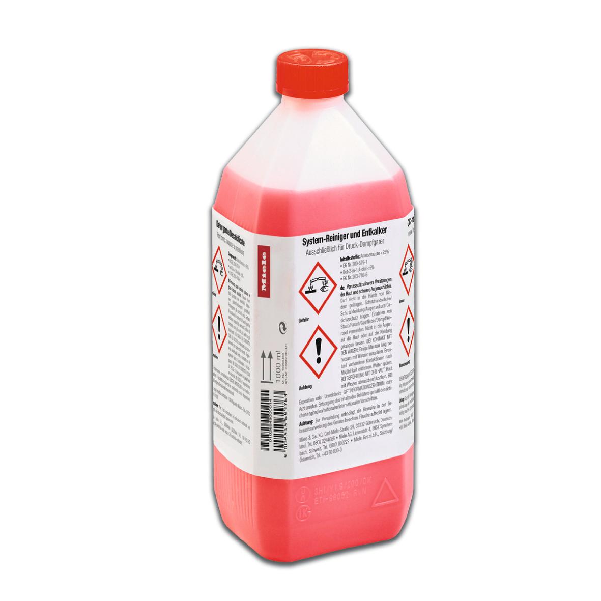 MIELE 10265450 Entkalker f. Dampfgarer Entkalker Dampfgarer flüssig 1000ml
