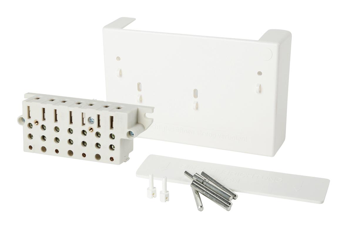 F-TRONIC ZSK63A-Set Zählersteckklemme ws