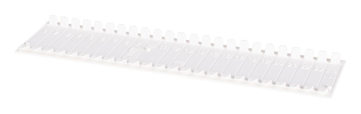 F-TRONIC ADS12W Abdeckstreifen Kst 219x54mm ws RAL9016